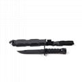 Cuchillo estilo dummy negro 3