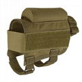 GP-TH410 Ambidextrous Tactical Rifle Cheek Rest Riser Pad Ammo Pouch