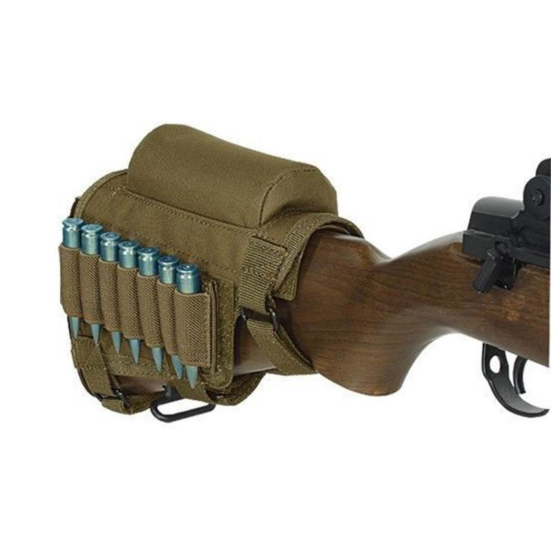 GP-TH410 Ambidextrous Tactical Rifle Cheek Rest Riser Pad Ammo Pouch 2