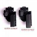 Tactical holster Glock G17 & 22 / G19 & 34