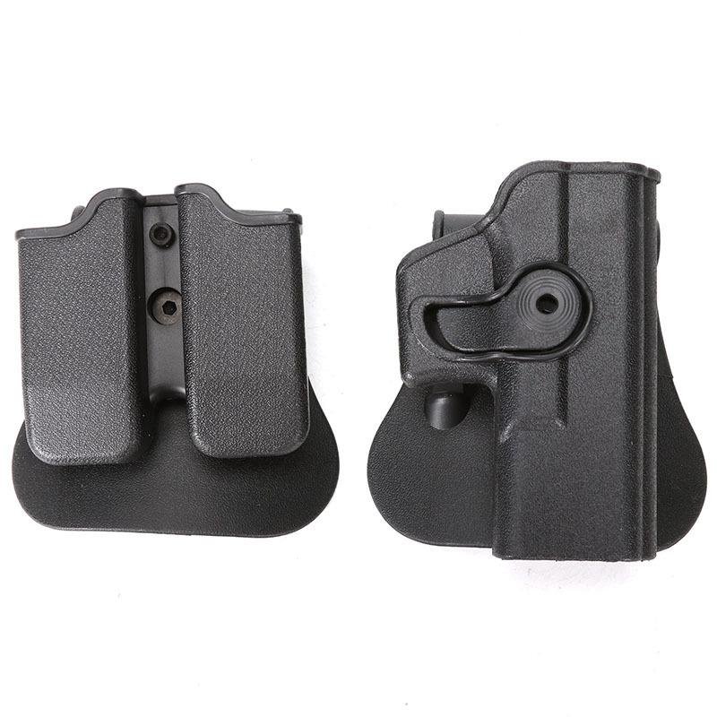 M92 / G17 / 1911 quick pull tactical holster adjustable rotary holster 4