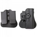 M92 / G17 / 1911 quick pull tactical holster adjustable rotary holster