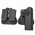 M92 / G17 / 1911 quick pull tactical holster adjustable rotary holster 11