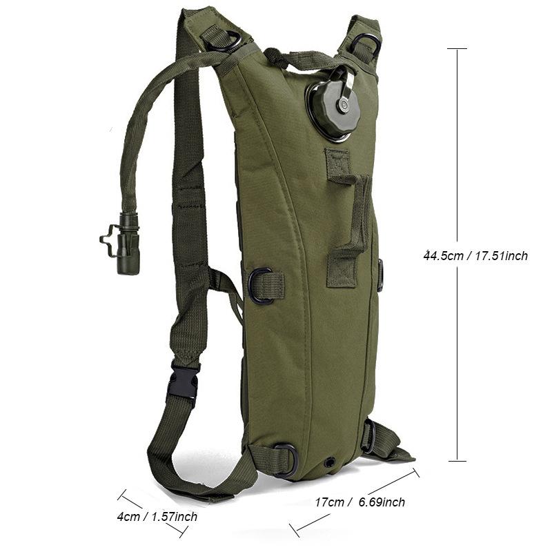 GP-HB009 Custom 3L Tactical Hydration Hiking Water Bag Hydration Backpack With 3