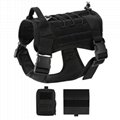 X COMMANDER Tactical Harness,Level IIIA Dog Body Armor Canine K9 Police Vest  3