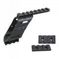 Glock G17 G18 1911 Glock Rail guide, Grock bracket for elevated guide rail