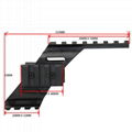 Glock G17 G18 1911 Glock Rail guide, Grock bracket for elevated guide rail