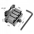 GP-0162 1/2” 3 Slots Quick release See-Through Riser Mount