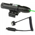 GP-LS002 Tactical Laser with Rail guard Red/Green Light