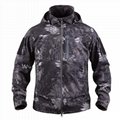 GP-JC013 2023 autumn winter outdoor coat shark skin jacket soft shell jacket  2