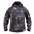 GP-JC013 2023 autumn winter outdoor coat shark skin jacket soft shell jacket 