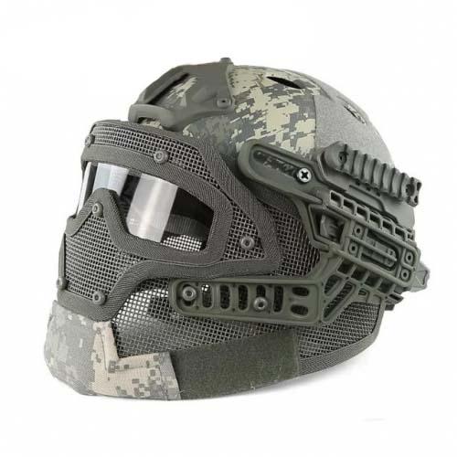  GP-MH008 Helmet and Mask Set,Head Protection 2