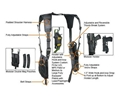 GP-TH208AA LAW ENFORCEMENT VERTICAL SHOULDER HOLSTER, LEFT/RIGHT REVERSIBLE 3