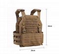 GP-V040 Hunting Light Weight Molle Training Plate Carrier Tactical Vest 7