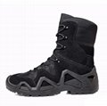 Outdoor Russia Anti Slip Rubber Out Sole Oil Resistant Waterproof Leather Boots 