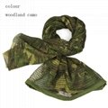GP-S002 Ghillie Camouflage Scarf,Field jungle camouflage large hole scarf