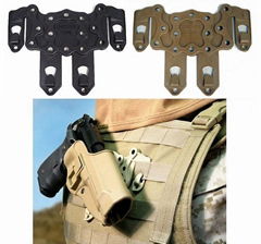 P.r.molle Plataforma de adaptadores holster (negro / marrón)