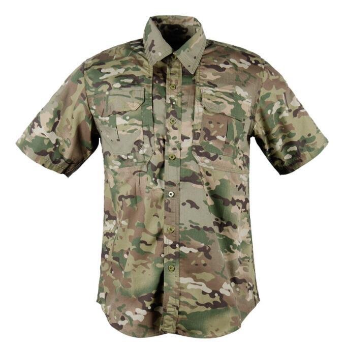 Scout Training Short Sleeve Tactical Waterproof Shirt Tactic Shirts for Men 2