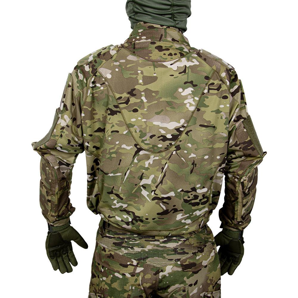 GP-MJ029 Breathable and quick-dry A6 pleated frog suits set 2