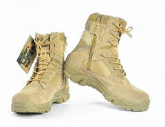 GP-B0016 Tactical Boots,Delta Tactical 8" Tall Side Zipper Boots 516 Tan EU40-46