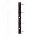 GP-0168 25 Slots and 257mm Length 20mm Mount Picatinny Rail of Aluminum Alloy 3