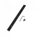 GP-0168 25 Slots and 257mm Length 20mm Mount Picatinny Rail of Aluminum Alloy 5