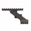 Glock G17 G18 1911 Glock Rail guide, Grock bracket for elevated guide rail 4