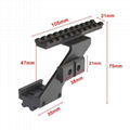 Glock G17 G18 1911 Glock Rail guide, Grock bracket for elevated guide rail