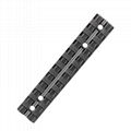 11 Slots and 117mm Length 20mm Mount Picatinny Rail of Aluminum Alloy