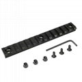 13 Slots and 133mm Length 20mm Mount Picatinny Rail of Aluminum Alloy