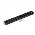 13 Slots and 133mm Length 20mm Mount Picatinny Rail of Aluminum Alloy