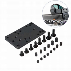 Universal Mount Red Dot Optic Mounting Platform for GLOCK Plate Base Mount 