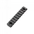 9 Slots and 101mm Length 20mm Mount Picatinny Rail of Aluminum Alloy