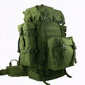 Mochila impermeable al aire libre de gran capacidad 80l 7