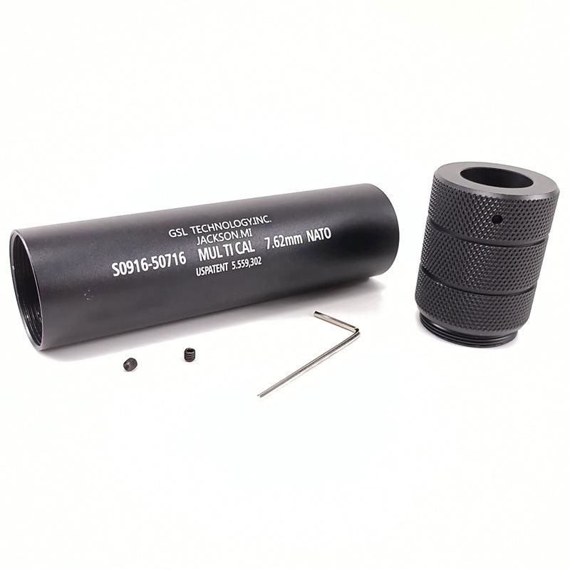 Silenciador metálico GSL MC de 19 mm 4