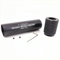 GSL MC 19mm front pipe decorative metal silencer