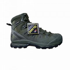 Outdoor Anti Slip Rubber Out Sole Oil Resistant Waterproof Leather Boots 