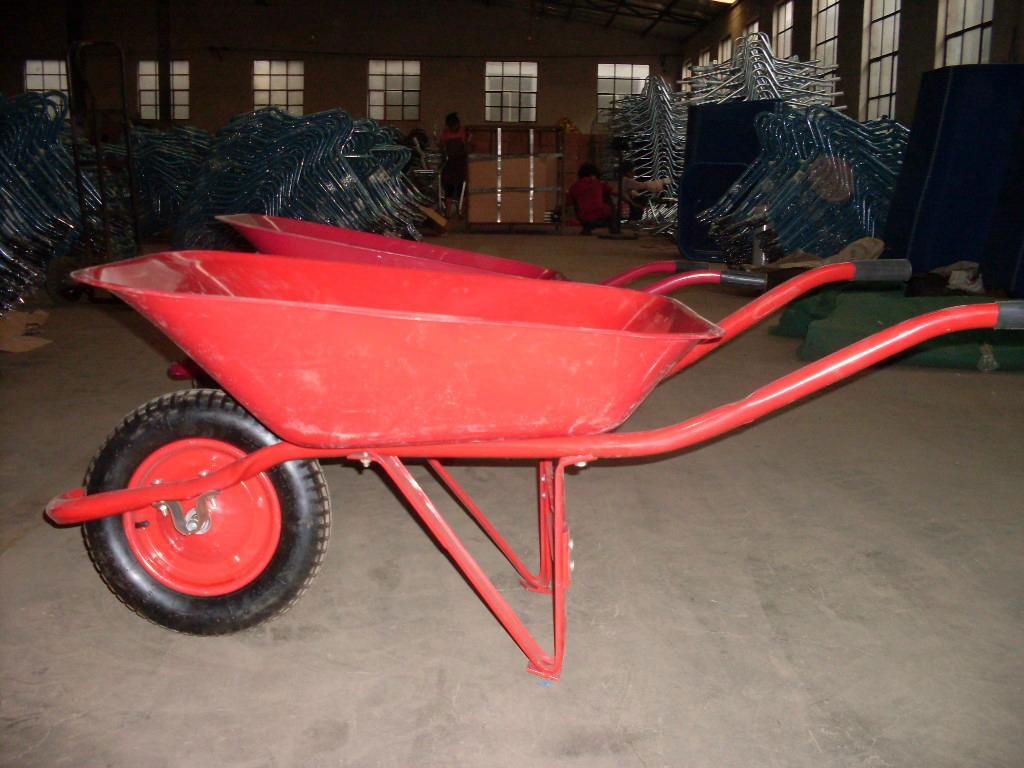 CONSTRUCTION TOOLS 65L STEEL WHEELBARROW WB4005Y