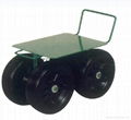 TOOLS STEEL GARDEN SEAT TC1405 WITH SOLID WHEEL