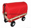 Hard Wood Garden Cart TC4201B with tent