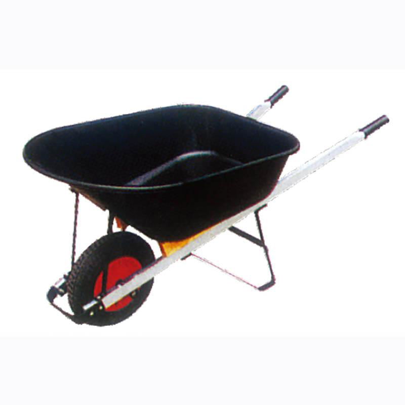 TOOLS 7CBF PP TRAY GALVANIZED HANDLE WHEELBARROW WB7801