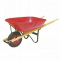 GARDEN TOOLS 6CBF WOODEN HANDLE WHEELBARROW WH6600 1