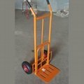 BEST SELLER FOLDABLE TOEPLATE HAND TROLLEY HT1827 with Rubber Air Wheel