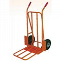 FOLDING TOEPLATE HAND TROLLEY HT1826 WITH RUBBER WHEEL 1