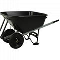 Garden Tools TWIN WHEEL 10CUFT WHEELBARROW WB1002P