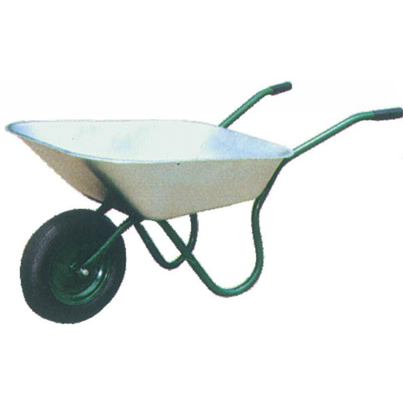 GARDEN TOOLS 65L WHEELBARROW WB6204 WITH RUBBER AIR WHEEL