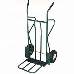 200KG STEEL HANDTROLLEY WITH 3.50-4 RUBBER WHEEL