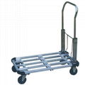 100kg Alum Platform Handtruck PH153 With 4"castor 1