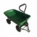 100KG 50L GARDEN TIPPING CART TC4253A with Rubber Air Wheel