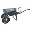 TRANSPORT TOOLS TWIN WHEEL 65L WHEELBARROW WB6201D 1